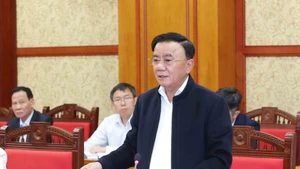 El miembro del Buró Político y permanente del Secretariado del Comité Central del Partido Comunista de Vietnam, Tran Cam Tu (Foto: VNA)