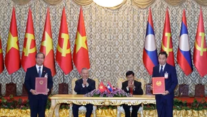 En la cita (Foto: VNA)