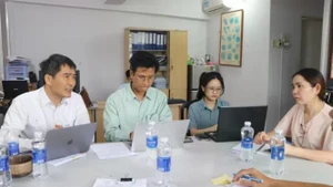 En la cita (Foto: sggp.vn)