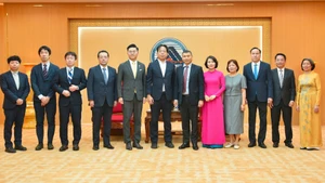 Delegados japoneses y vietnamitas en el evento (Foto: baodanang.vn)