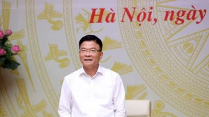 El viceprimer ministro vietnamita Le Thanh Long. (Foto: Van Diep/VNA)