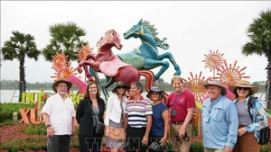 Turistas en Vietnam. (Fuente: VNA)