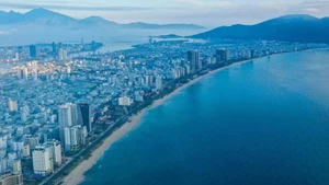 En la playa de My Khe. (Fuente: VNA)