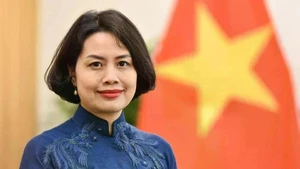 La embajadora de Vietnam en Finlandia concurrente en Estonia, Pham Thi Thanh Binh. (Foto: VNA)