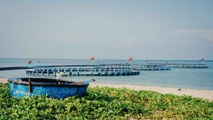 Vida tranquila en el pueblo pesquero de My Hiep en Ninh Thuan