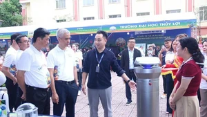Delegados en el Día Mundial de la Propiedad Intelectual en abril pasado. (Fuente: hanoimoi.vn) 