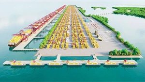 La planificación del área portuaria de Can Gio para 2030 incluye de 2 a 4 muelles, que cubrirán una demanda de mercancías de entre 28,8 y 57,6 millones de toneladas. (Foto: VNA)