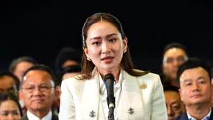 La primera ministra de Tailandia, Paetongtarn Shinawatra. (Fuente: Xinhua/VNA) 