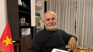 El veterano periodista cubano Martín Hacthoun (Fuente: VNA) 