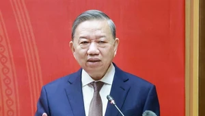 El secretario general del Partido Comunista de Vietnam, To Lam. (Fuente: VNA) 