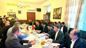 Panorama de la reunión. (Fuente: VNA)
