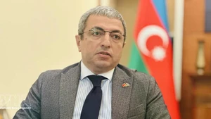 El embajador de Azerbaiyán en Hanoi, Shovgi Kamal Oglu Mehdizade. (Foto: VNA)