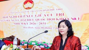Bui Thi Minh Hoai, presidenta del Frente de la Patria de Vietnam. (Foto: chinhphu.vn)
