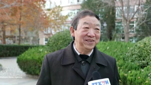 El profesor Zhu Zhenming, de la Academia China (Kunming) de Estudios del Sur y Sudeste Asiático. (Fuente: VNA)