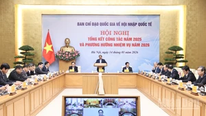 Panorama de la conferencia. (Foto: Nhan Dan)