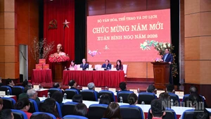 Vista de la reunión. (Foto: Nhan Dan)