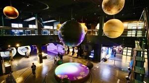 Vista del Museo del Espacio en el parque de alta tecnología de Hoa Lac. (Foto: hanoimoi.vn)