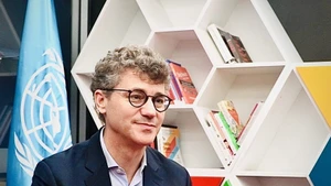 El representante jefe de la Unesco en Vietnam, Jonathan Wallace Baker. (Foto: VNA)