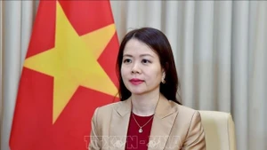 La viceministra de Relaciones Exteriores Nguyen Minh Hang. (Foto: VNA)