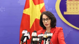 La portavoz del Ministerio de Relaciones Exteriores de Vietnam, Pham Thu Hang. (Foto: VNA)