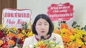 La embajadora de Chile en Vietnam, Nasly Bernal Prado. (Foto: VNA)