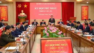 Vista de la sesión. (Foto: Nhan Dan)