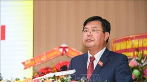El secretario del Comité del Partido Comunista de Vietnam en An Giang, Nguyen Tien Hai. (Foto: VNA)