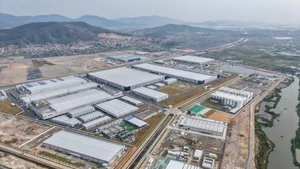 El parque industrial de Song Khoai en Quang Ngai. (Foto: VNA)