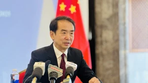 El embajador de China en Vietnam, He Wei. (Foto: VNA)