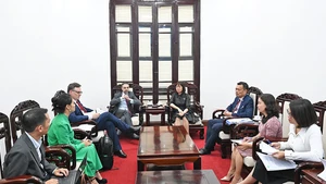 Vista de la reunión. (Foto: Nhan Dan)