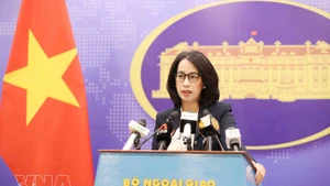 La portavoz del Ministerio de Relaciones Exteriores de Vietnam, Pham Thu Hang. (Foto: VNA)