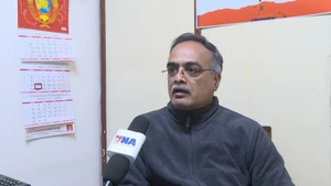 R.Arun Kumar, jefe del Comité de Relaciones Exteriores del Partido Comunista de la India-Marxista. (Foto: VNA)