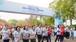 El movimiento olímpico ayuda a elevar la proyección deportiva de Vietnam a nivel internacional. (Foto: VNA)