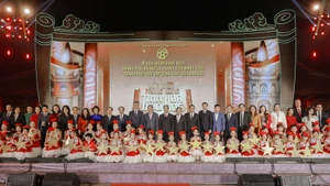 Delegados en el evento. (Foto: VNA)