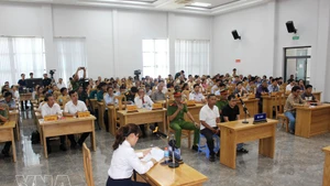 En el juicio simulado. (Foto: VNA)