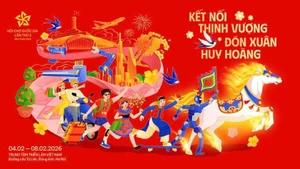La Feria de Primavera 2026 se celebrará entre el 2 y el 13 de febrero en el Centro de Exposiciones de Vietnam, en Hanói. (Foto: VNA)