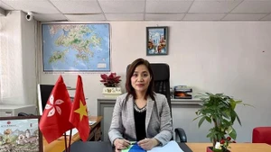 Vu Thi Thuy, consulesa general adjunta y jefa de la Oficina Comercial de Vietnam en Hong Kong. (Foto: VNA)