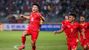 [Foto] Vietnam golea 3-0 a Bangladés en partido amistoso