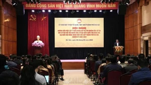 Panorama de la conferencia en Hanói. (Foto: VNA)