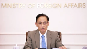 El ministro de Relaciones Exteriores de Vietnam, Le Hoai Trung. (Foto: baoquocte.vn)