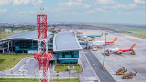 Vista del aeropuerto de Cat Bi, en Hai Phong. (Foto: VNA)