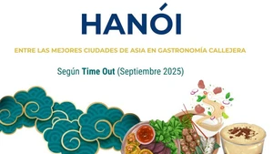 Hanói entre las ciudades con mejor comida callejera de Asia