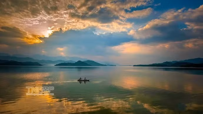 El lago de Nui Coc. (Fuente local)