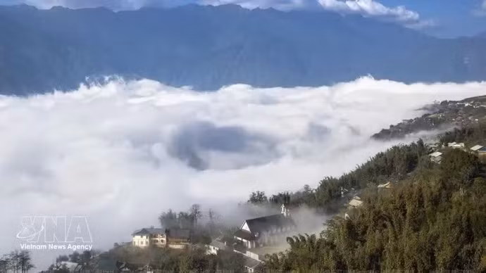 Sa Pa, polo turístico de la provincia norteña de Lao Cai. (Foto: VNA)