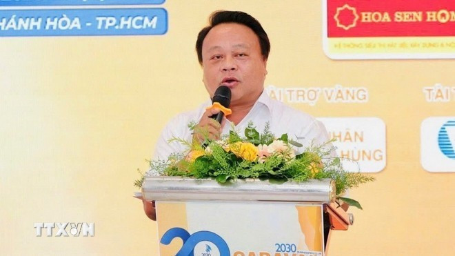 El miembro del partido Vu Duc Hoang (comuna de Bu Dang). (Fuente: VNA)