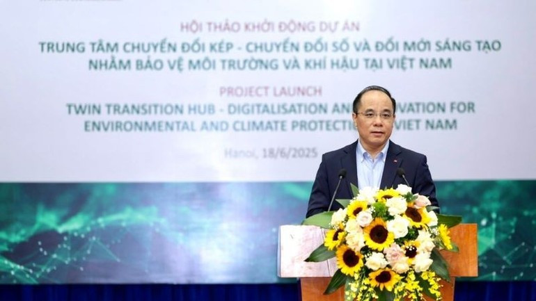 El jefe del Departamento de Desarrollo de Empresas Privadas y Economía Cooperativa (APED), Bui Anh Tuan. ctbuianhtuan.jpg