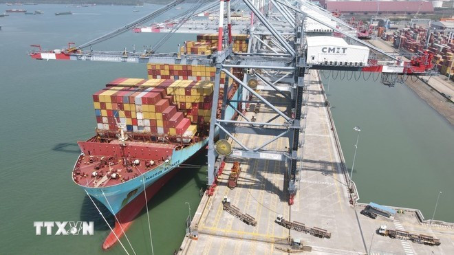 El Puerto Internacional Cai Mep. (Fuente: VNA)