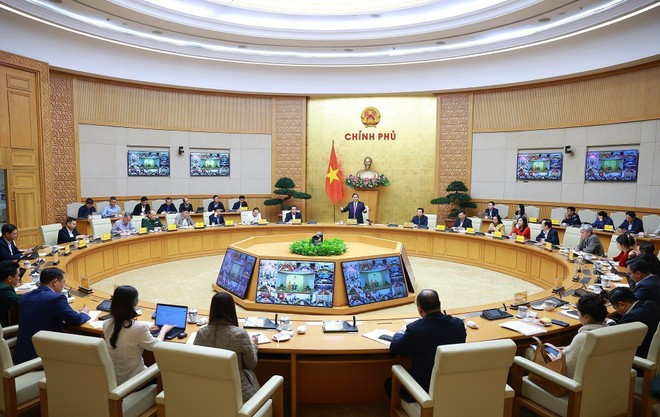 En la 26ª sesión del Comité Directivo Nacional contra la pesca IUU. (Foto: VNA)