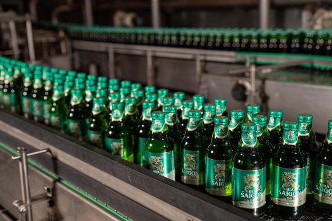 Línea de producción de cerveza Sabeco. (Fuente: VietnamPlus) Línea de producción de cerveza Sabeco. (Fuente: VietnamPlus)