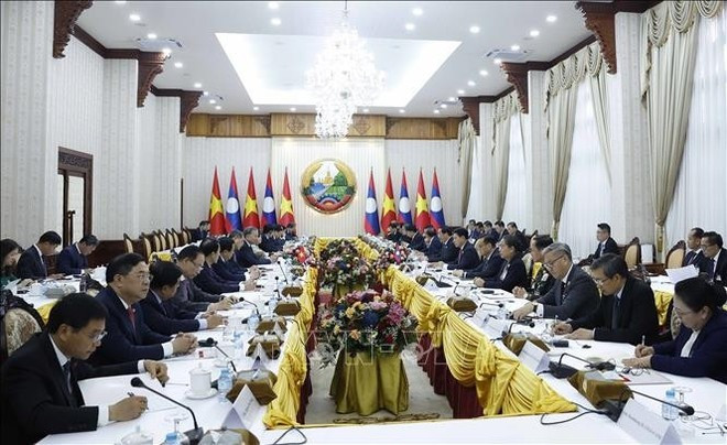 En la cita (Fuente: VNA)